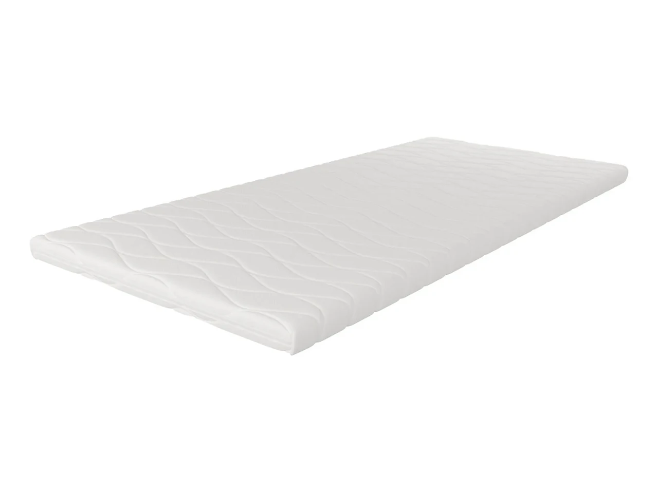 HVILA Latex Bäddmadrass i Punktelastisk Latex 90x200 cm – 7 cm Medium/Fast, Tvättbar Klädsel